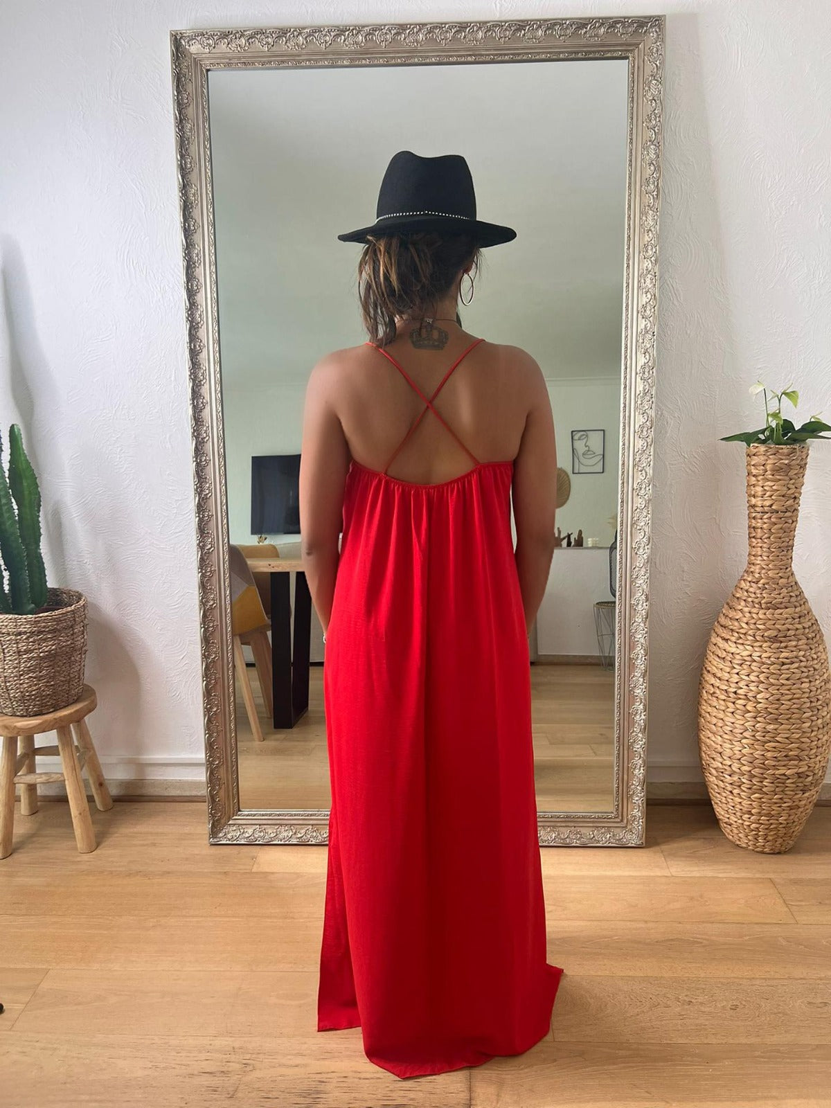 Robe Gaïa rouge