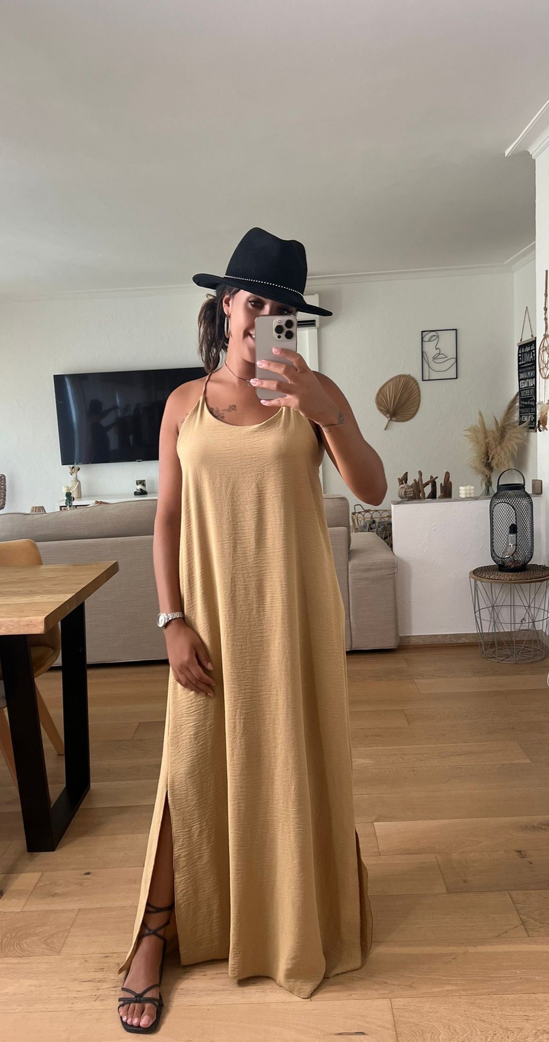 Robe Gaïa sable