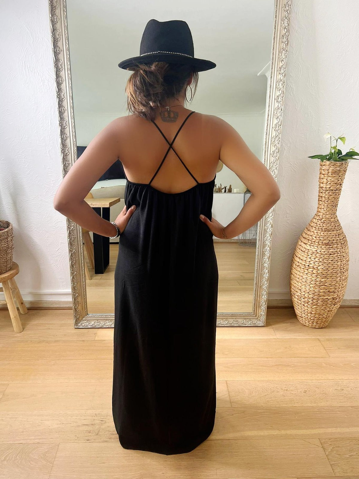 Robe Gaïa noire