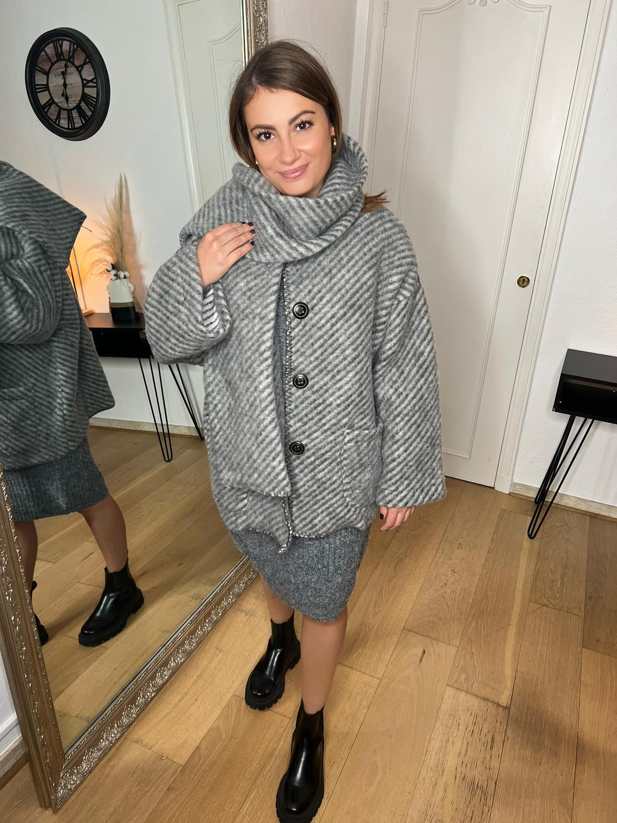 Veste Gina grise