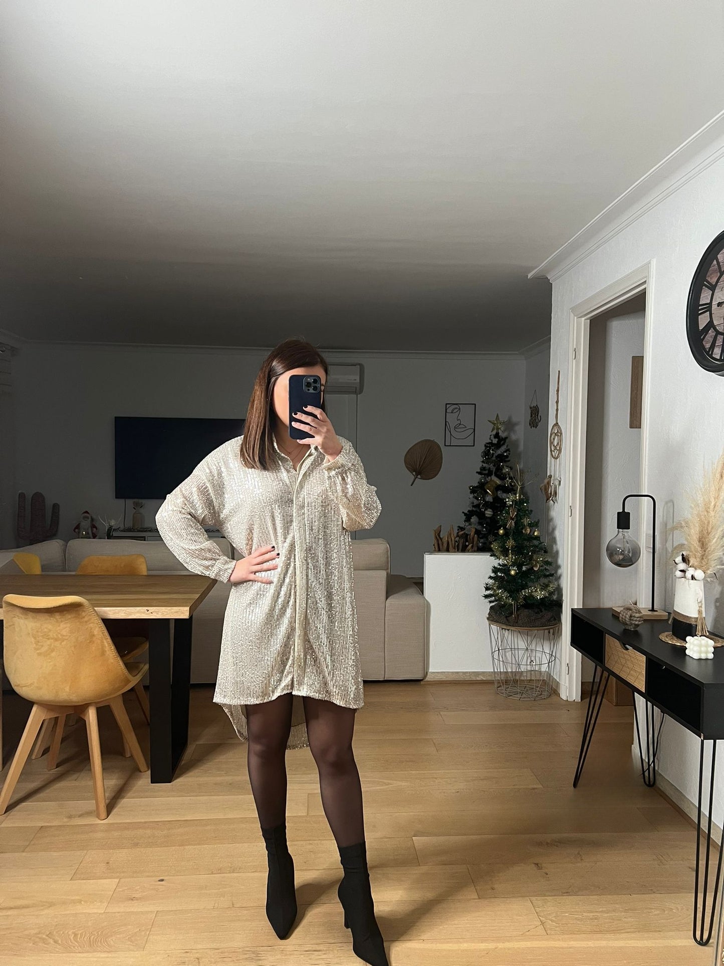 Robe Stella champagne