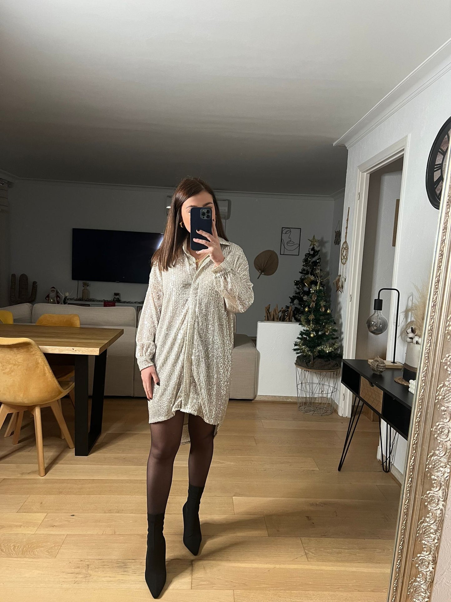 Robe Stella champagne