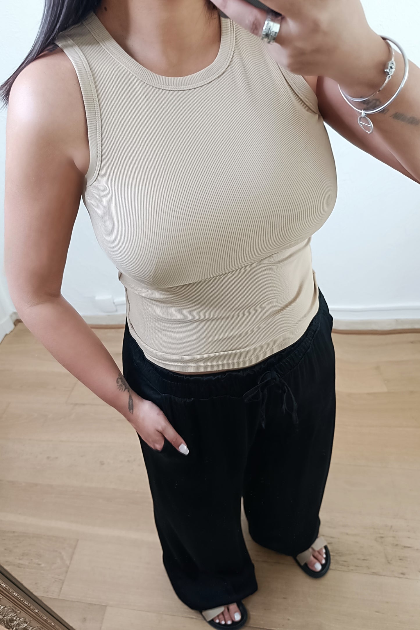Débardeur Ely beige