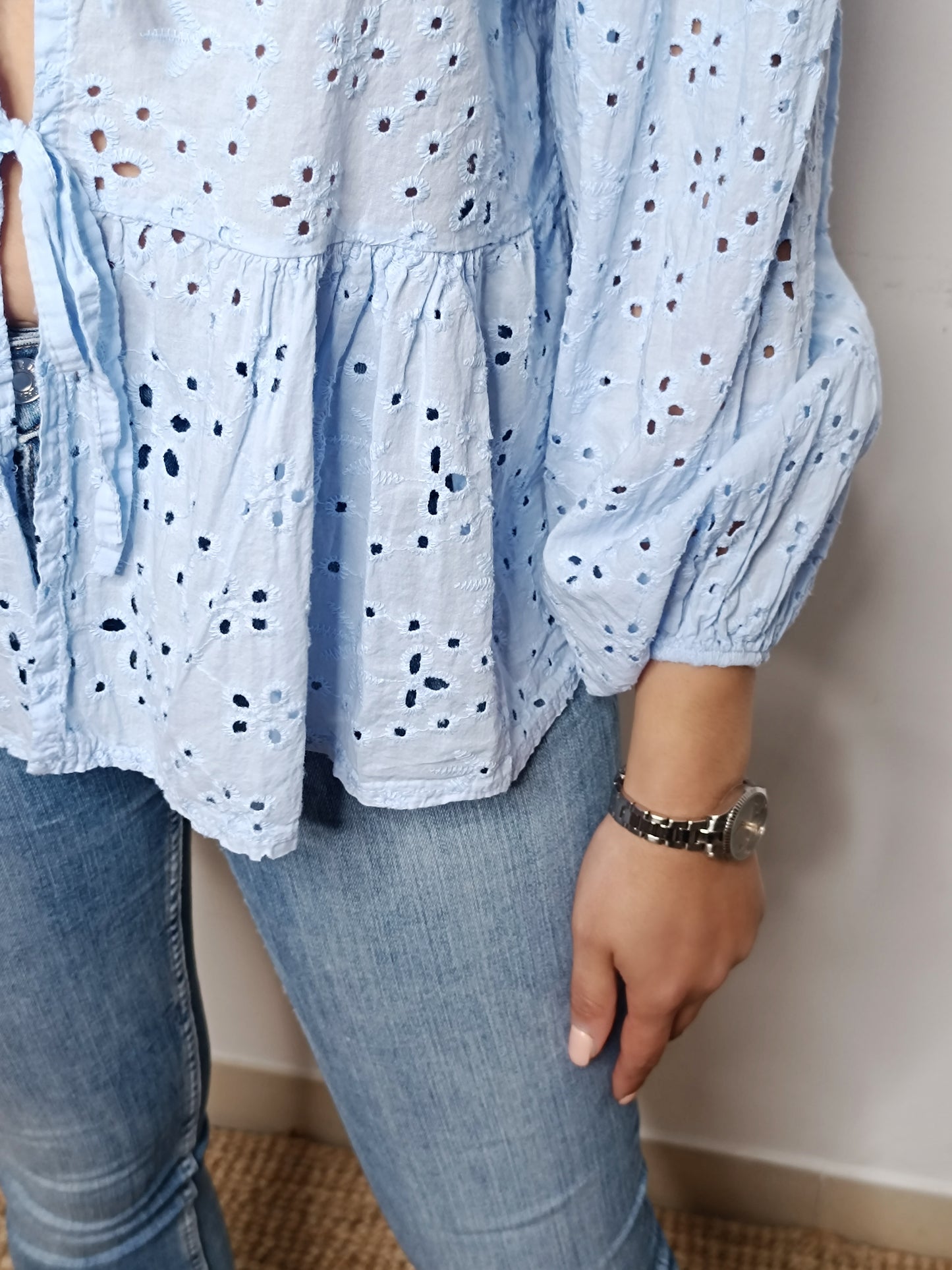 Blouse Tiana bleue