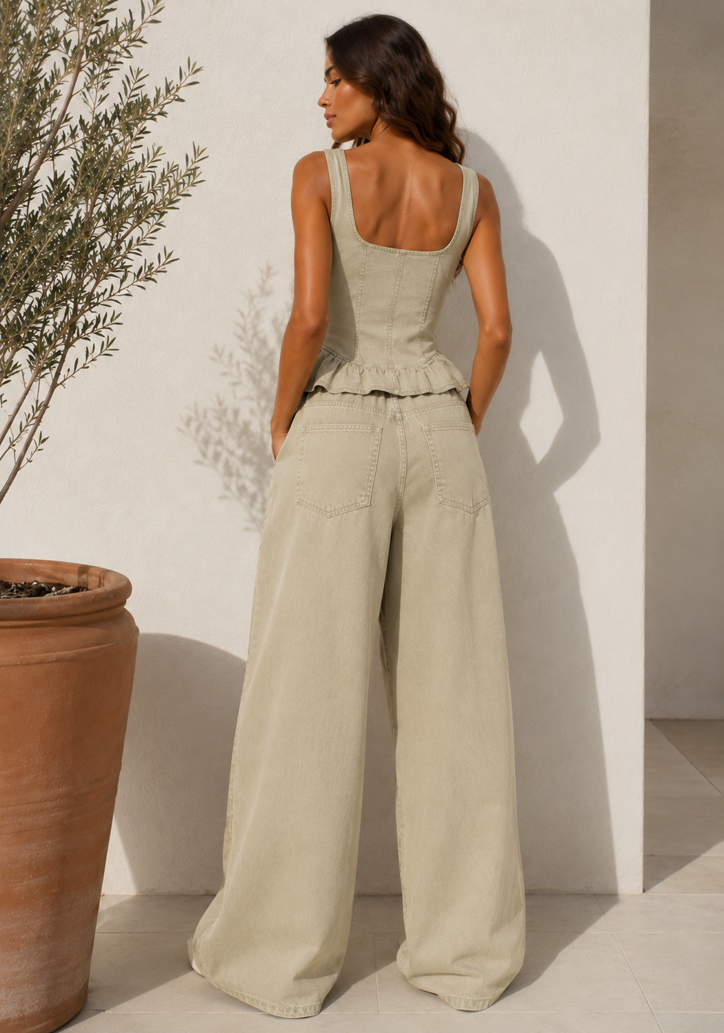 Ensemble Sienna beige