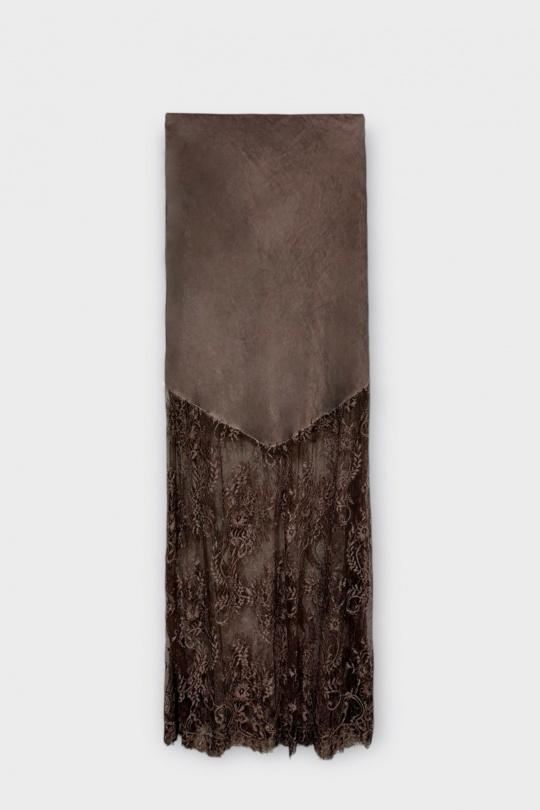 Jupe Léa Marron glacé