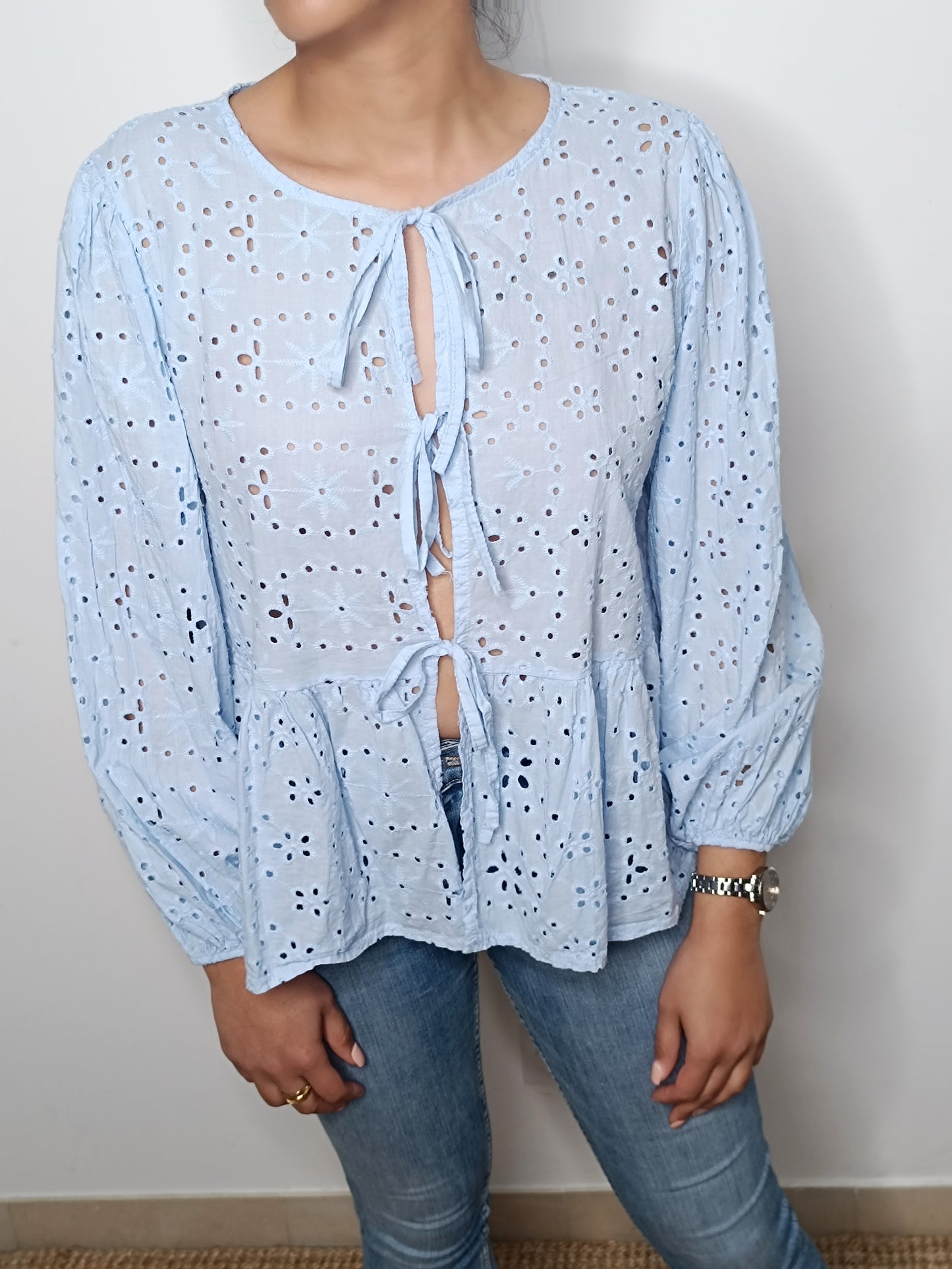 Blouse Tiana bleue