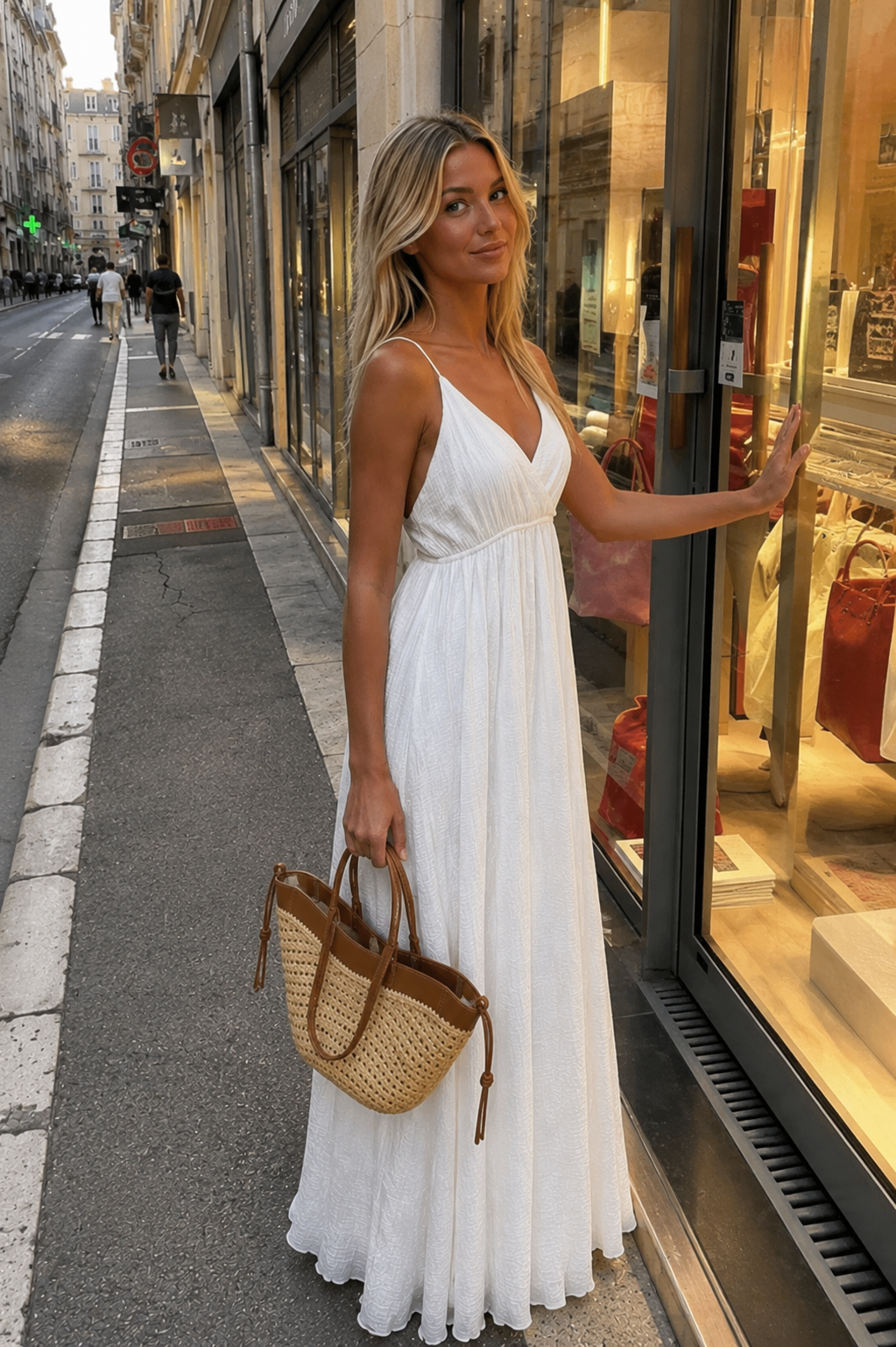 Robe Isla blanche