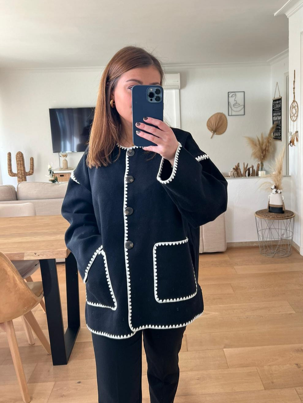 Veste Anna noire