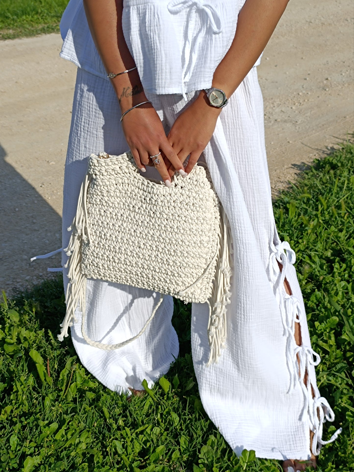 Ensemble Lily blanc
