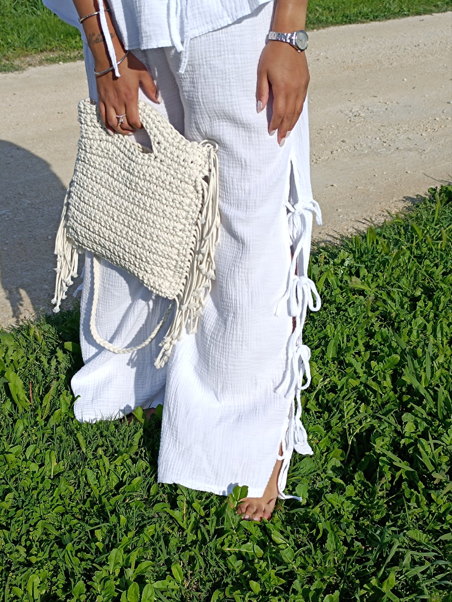 Ensemble Lily blanc