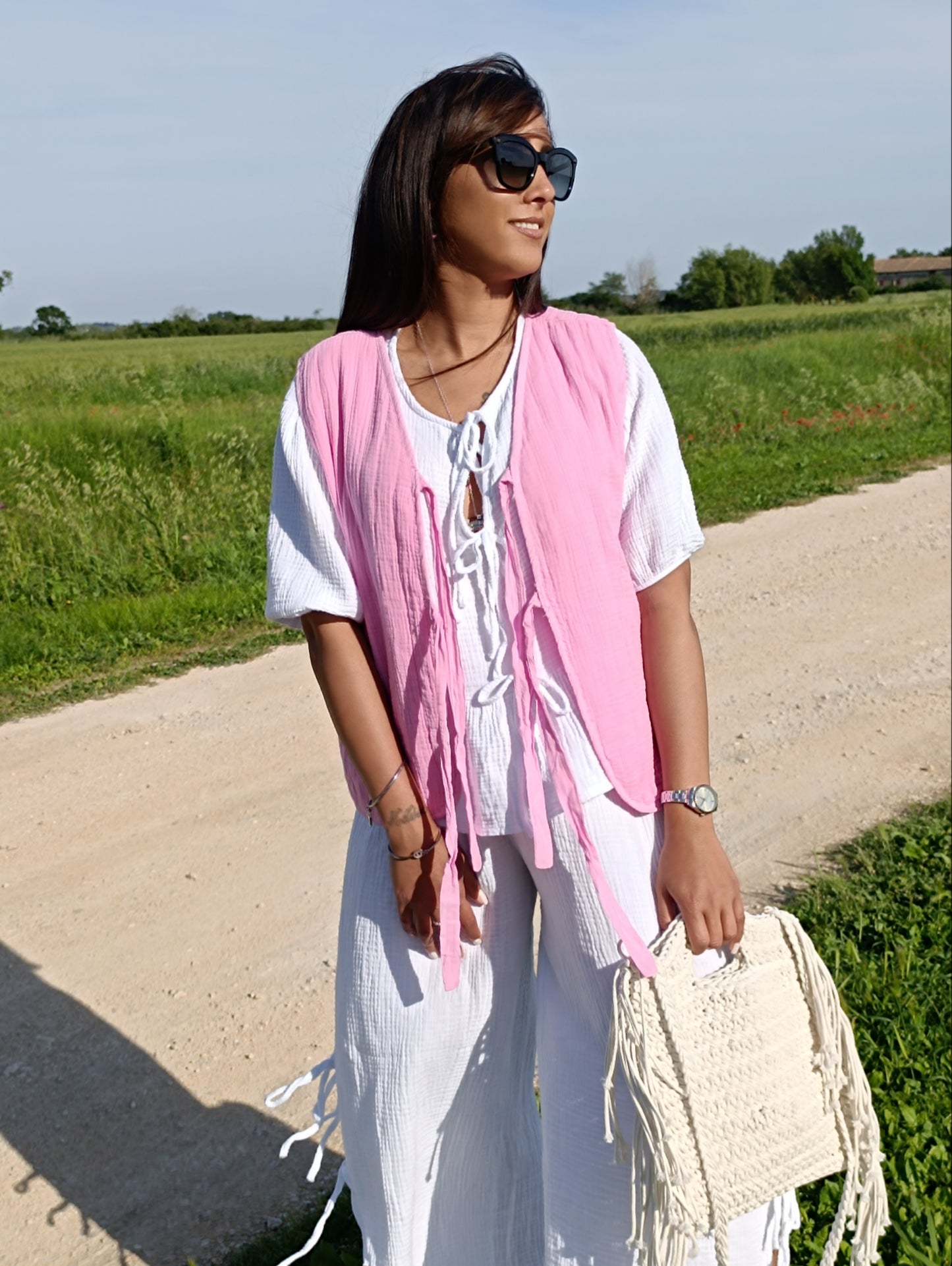 Ensemble Lily blanc