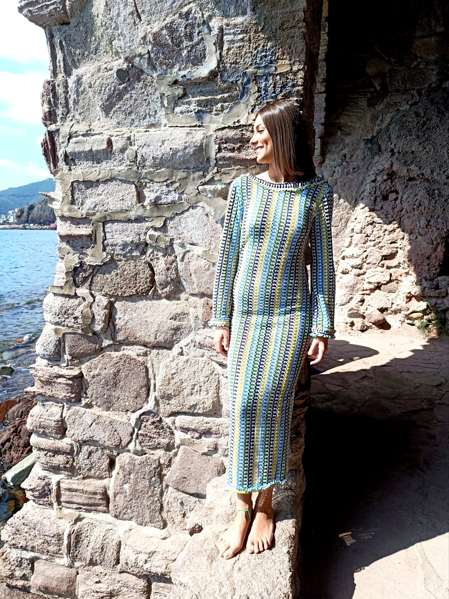 Robe Amaya Bleue
