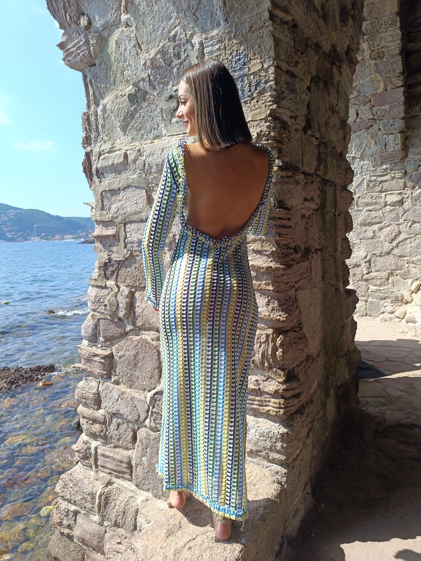 Robe Amaya Bleue