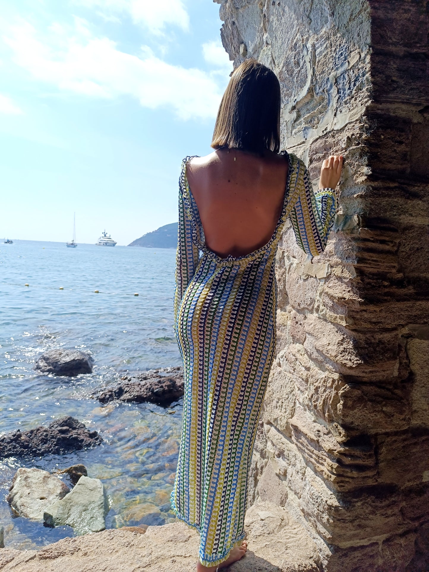 Robe Amaya Bleue