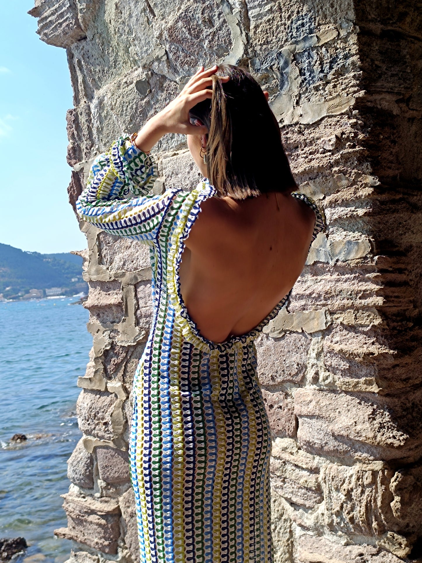 Robe Amaya Bleue