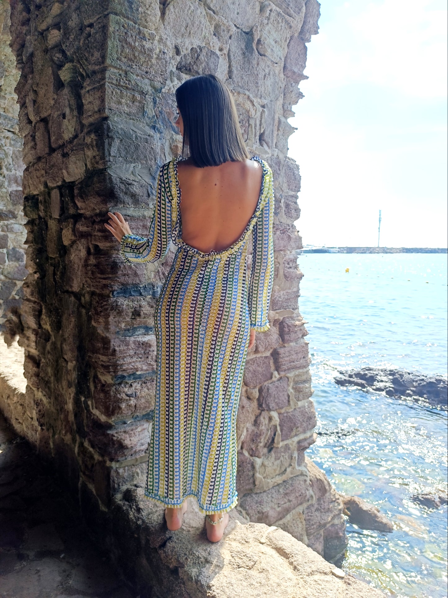 Robe Amaya Bleue