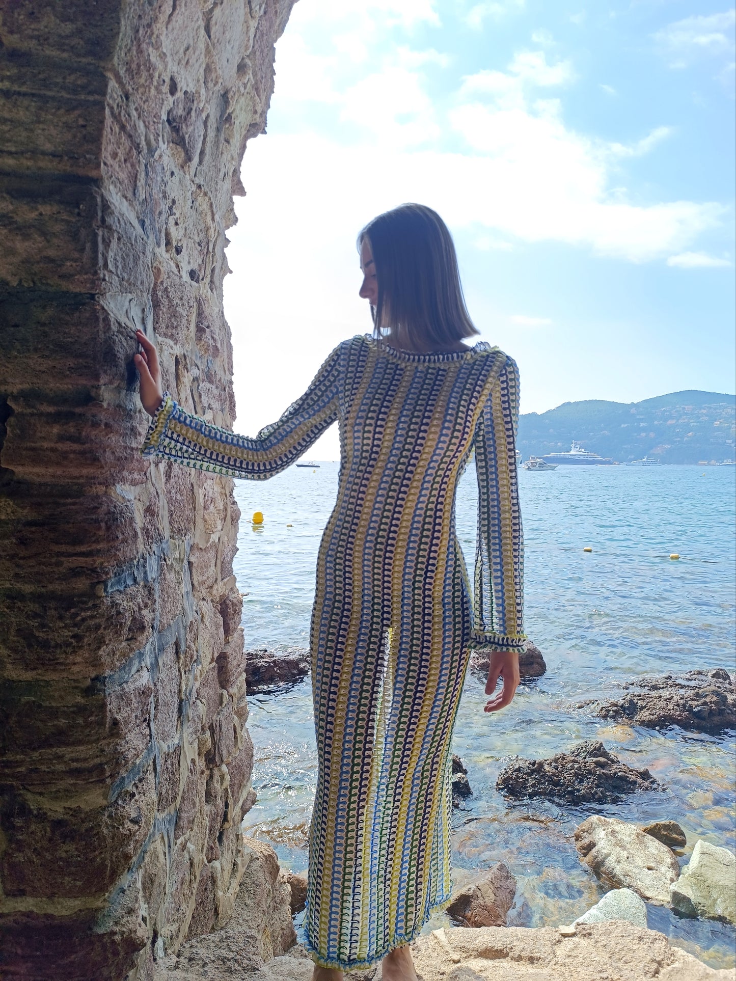 Robe Amaya Bleue