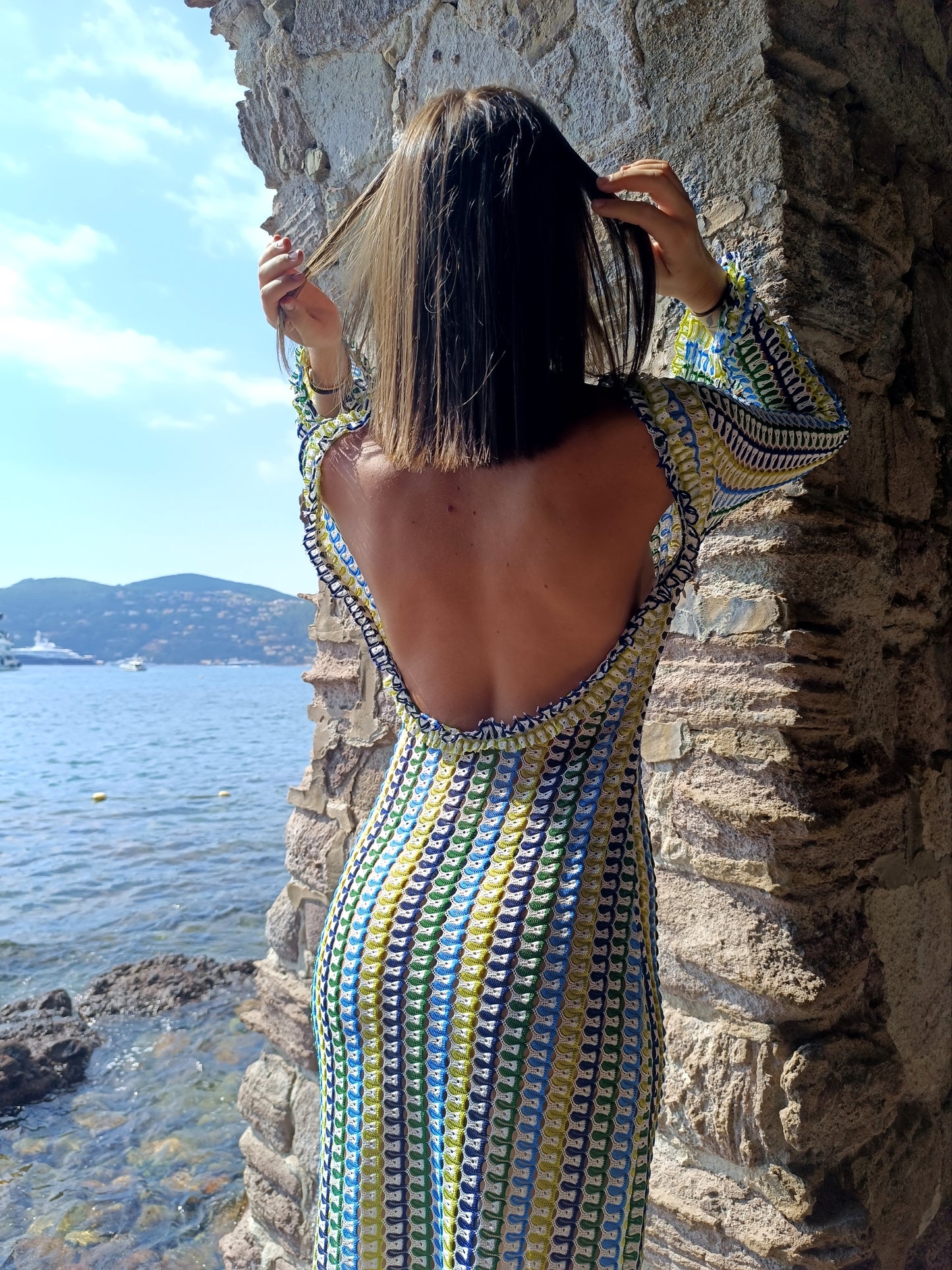 Robe Amaya Bleue