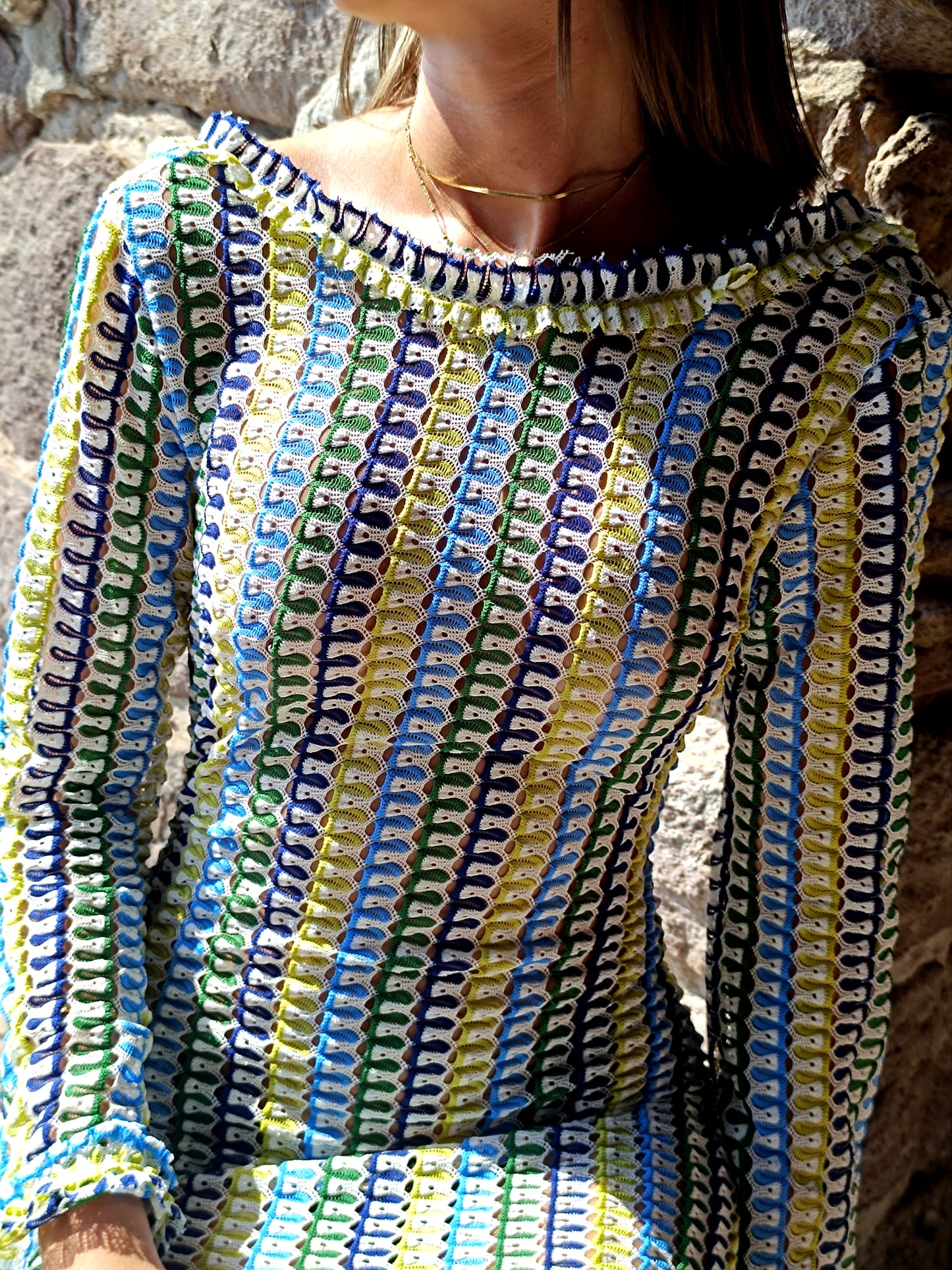 Robe Amaya Bleue