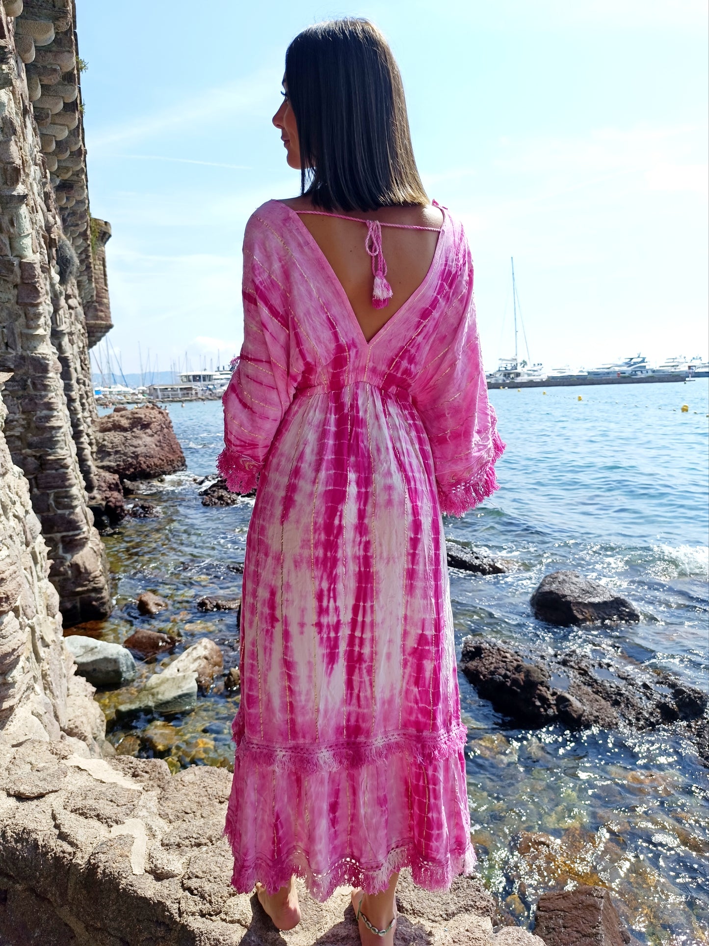 Robe Maona Rose