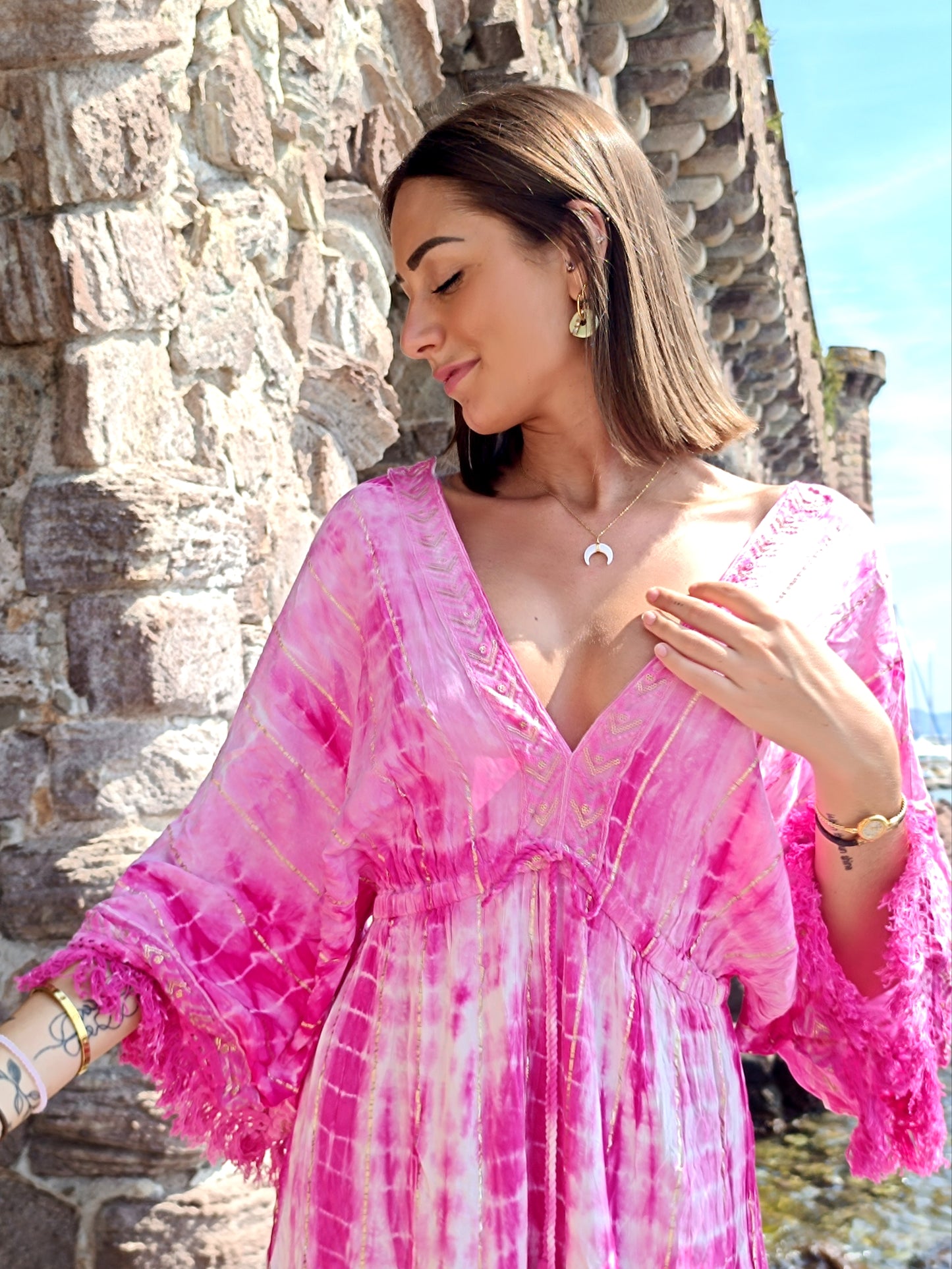 Robe Maona Rose