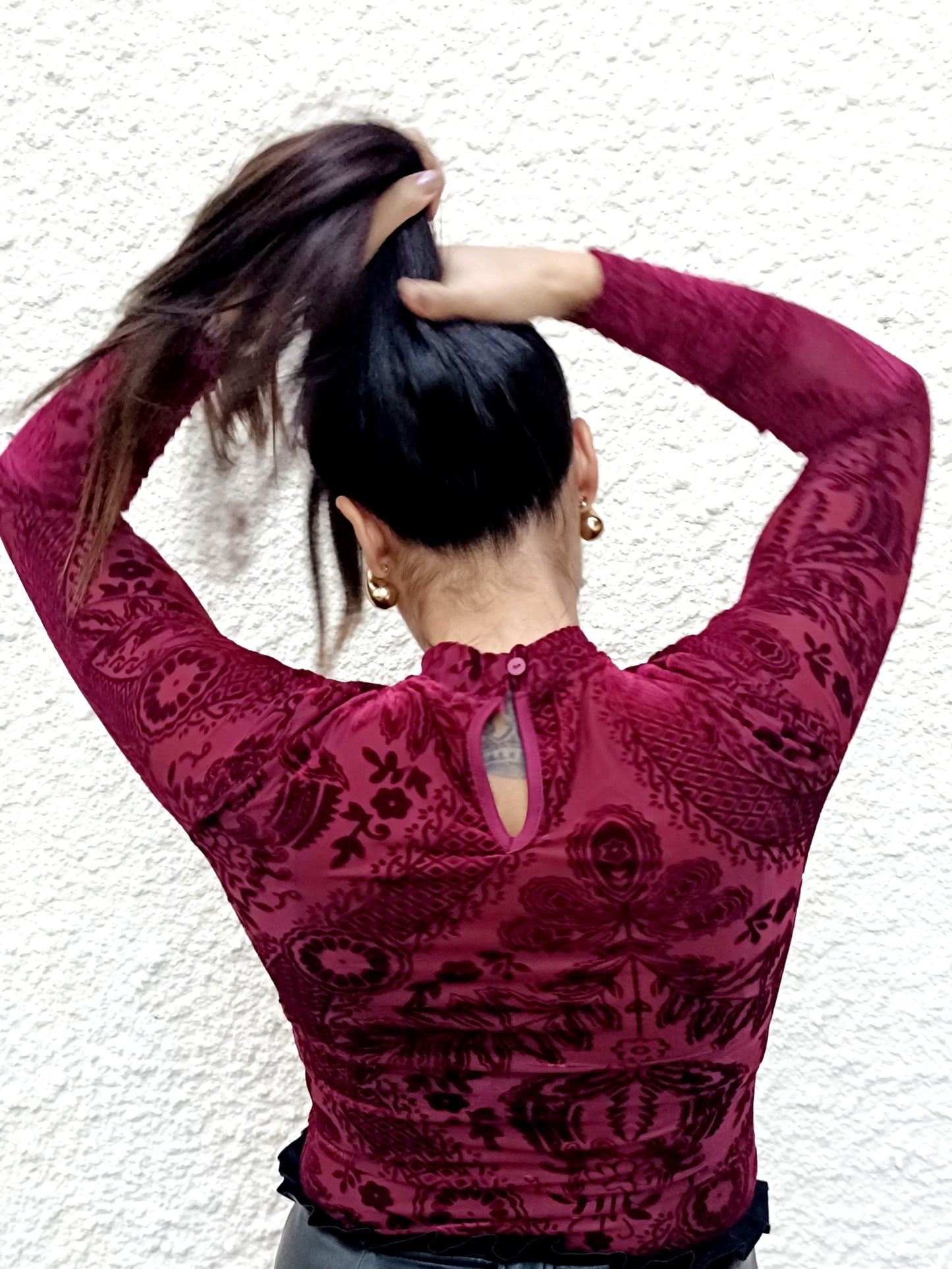 Body Hilona bordeau