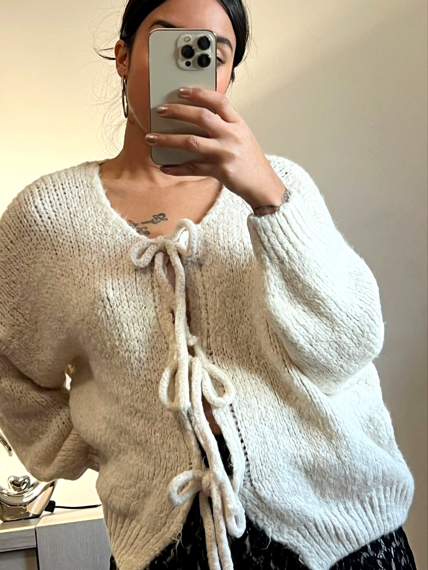 Gilet Lili beige