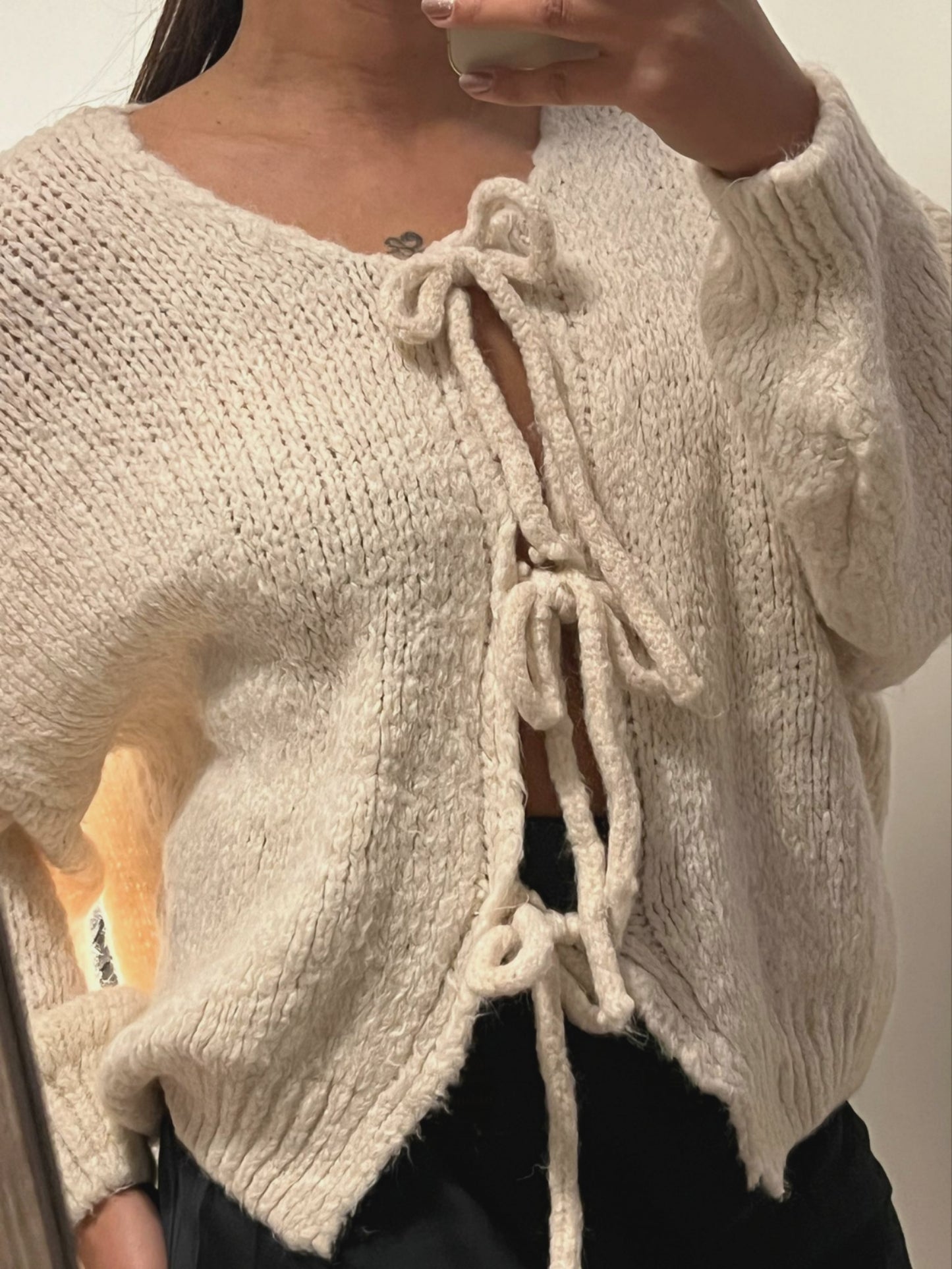 Gilet Lili beige