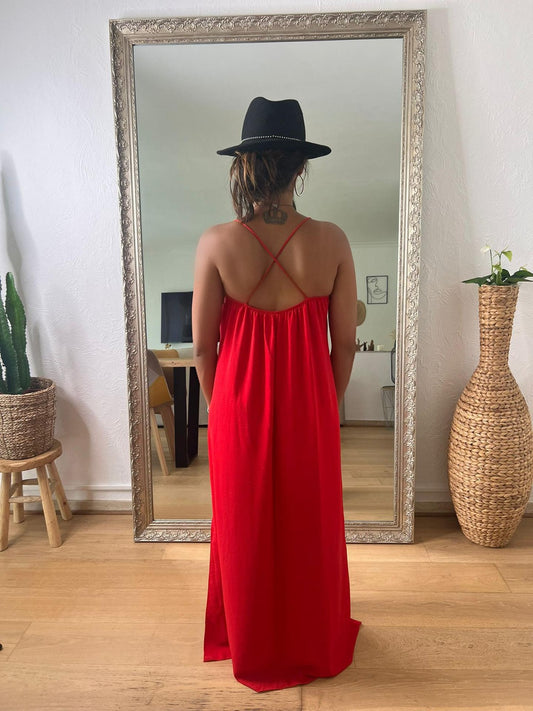Robe Gaïa rouge