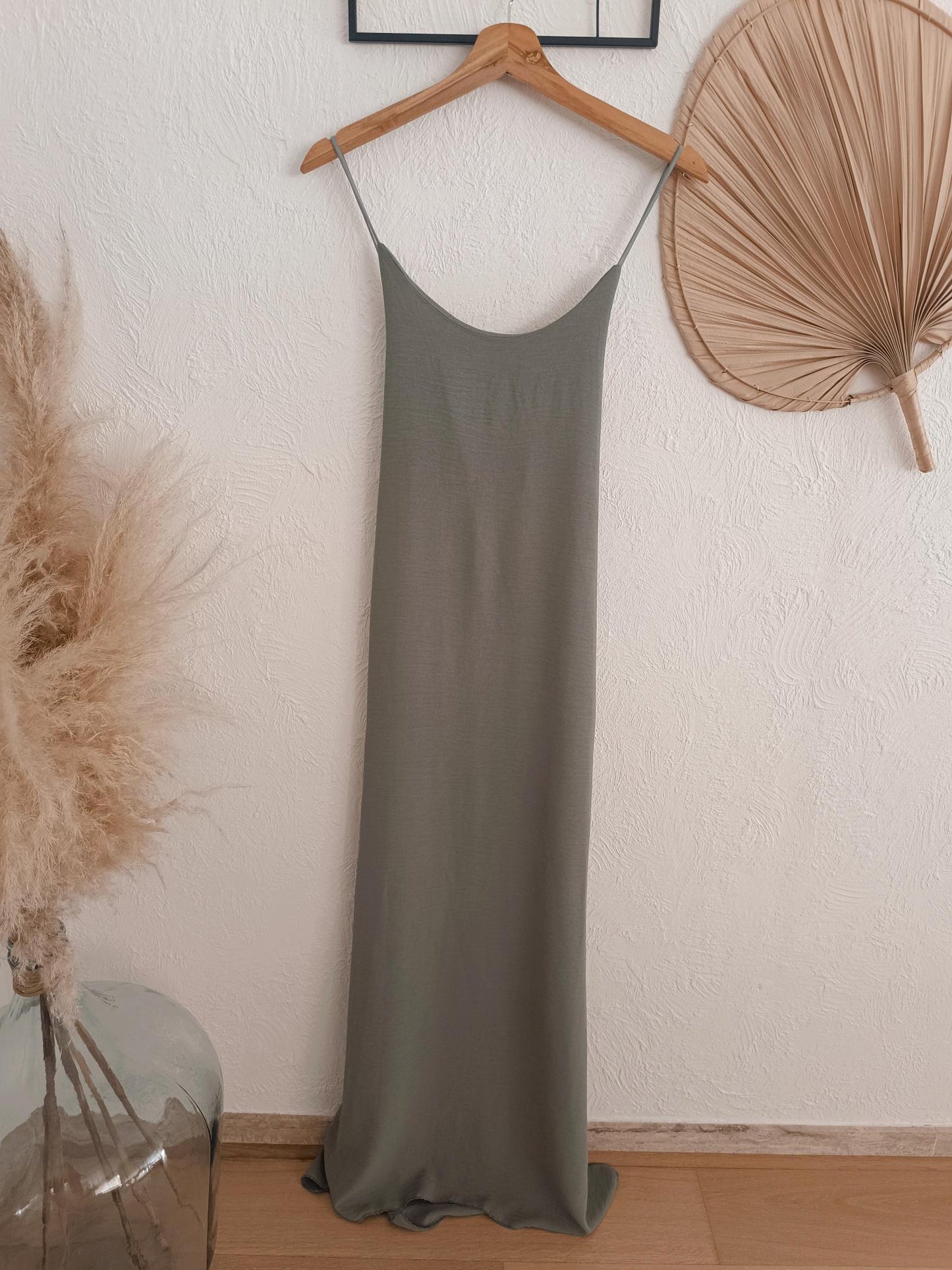 Robe Gaïa kaki