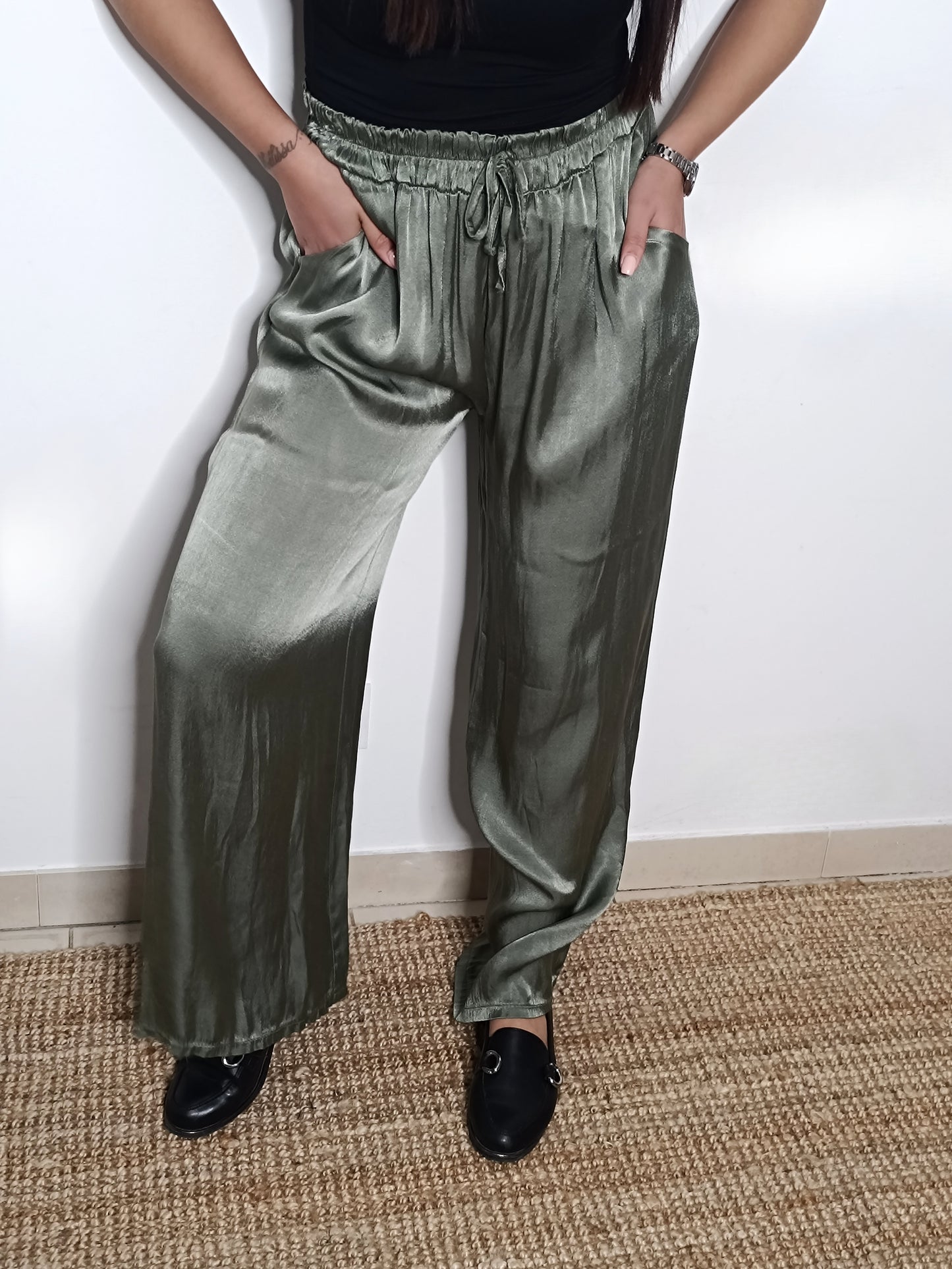 Pantalon Lina kaki