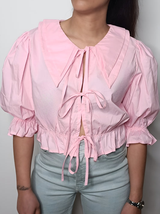 Blouse Solène rose