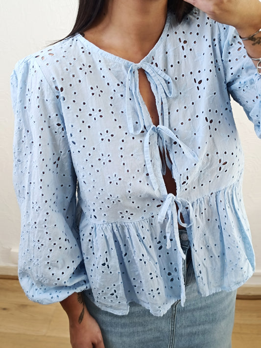 Blouse Tiana bleue