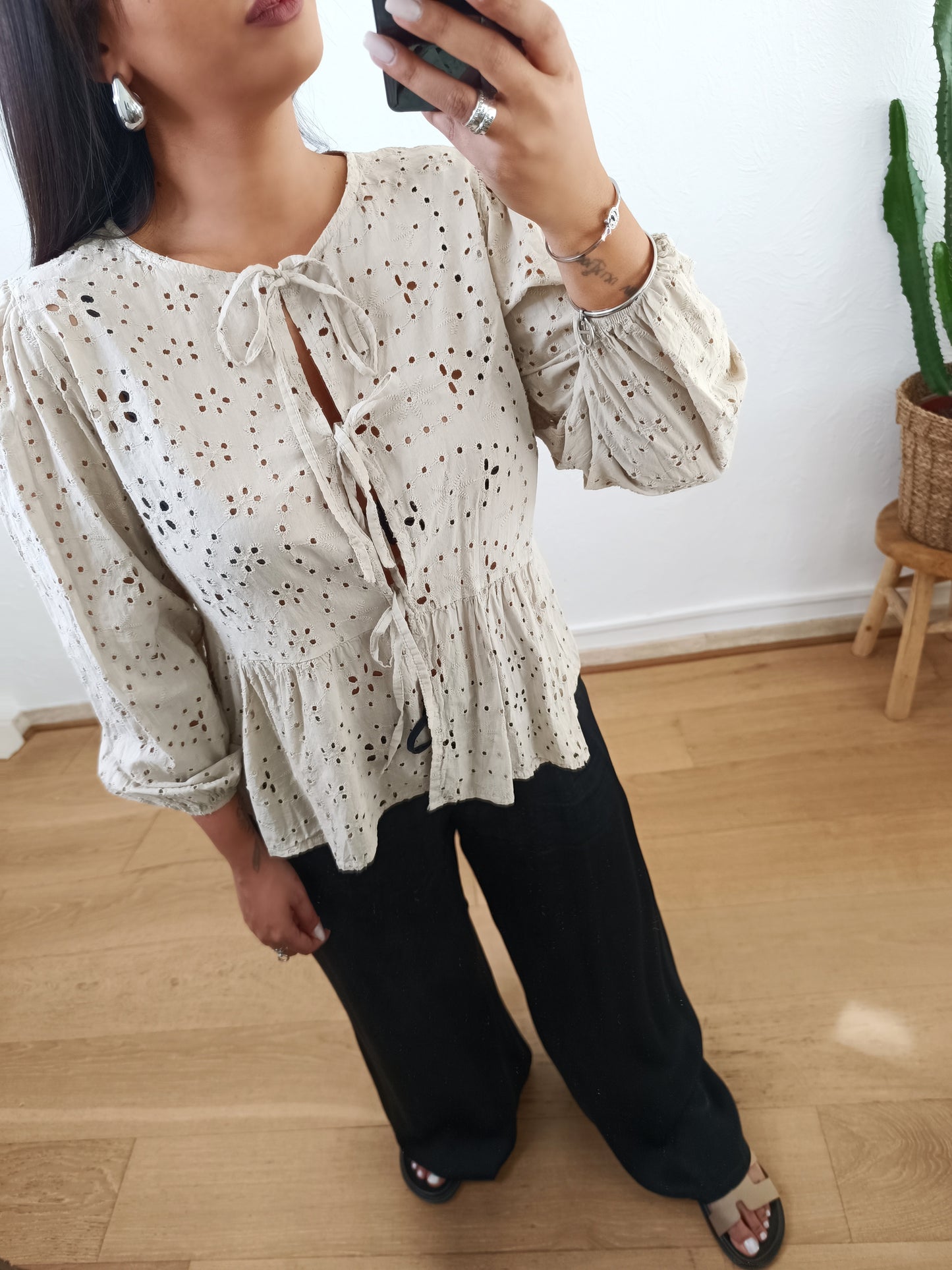 Blouse Tiana beige