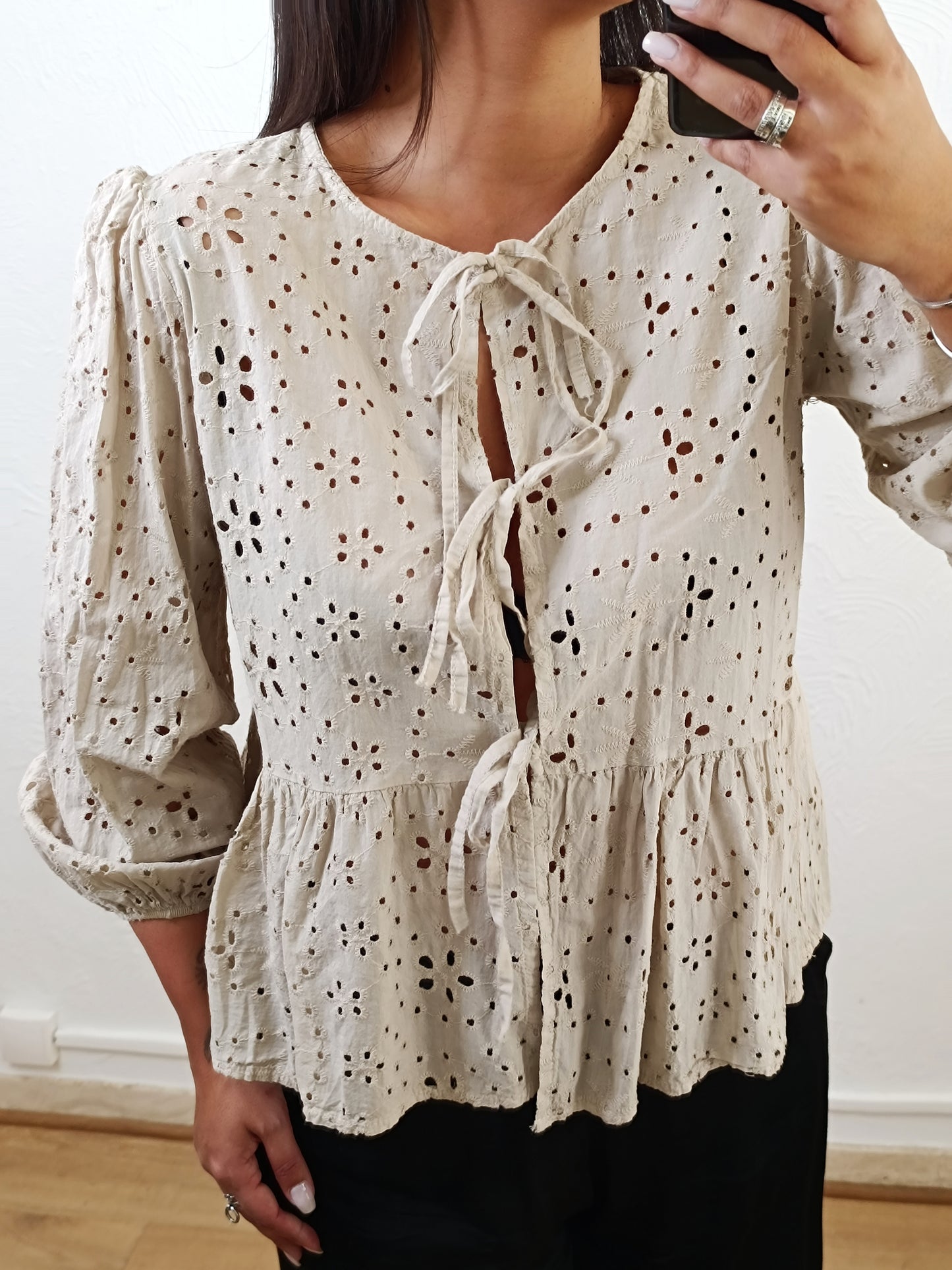 Blouse Tiana beige