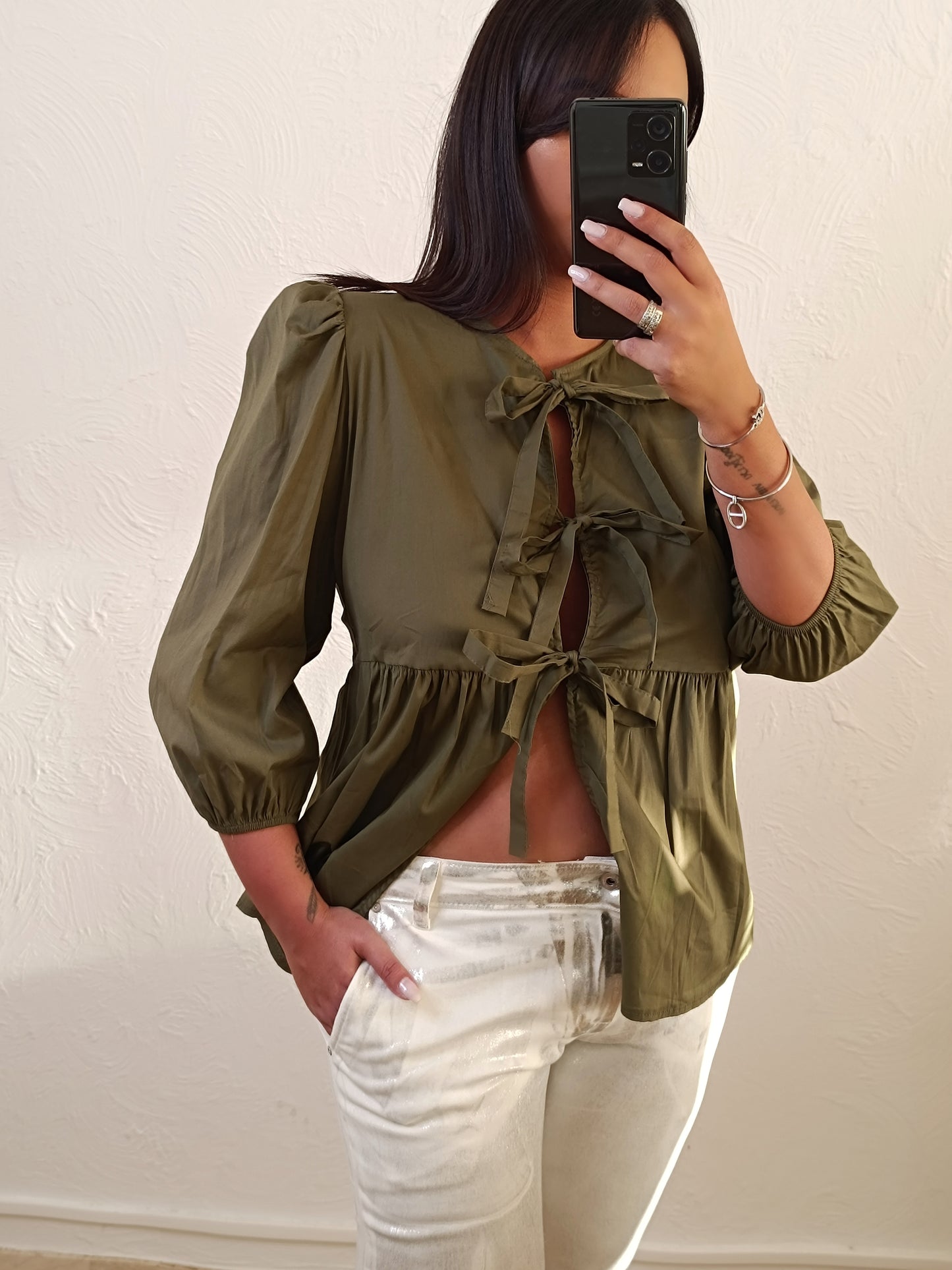 Blouse Joana Kaki
