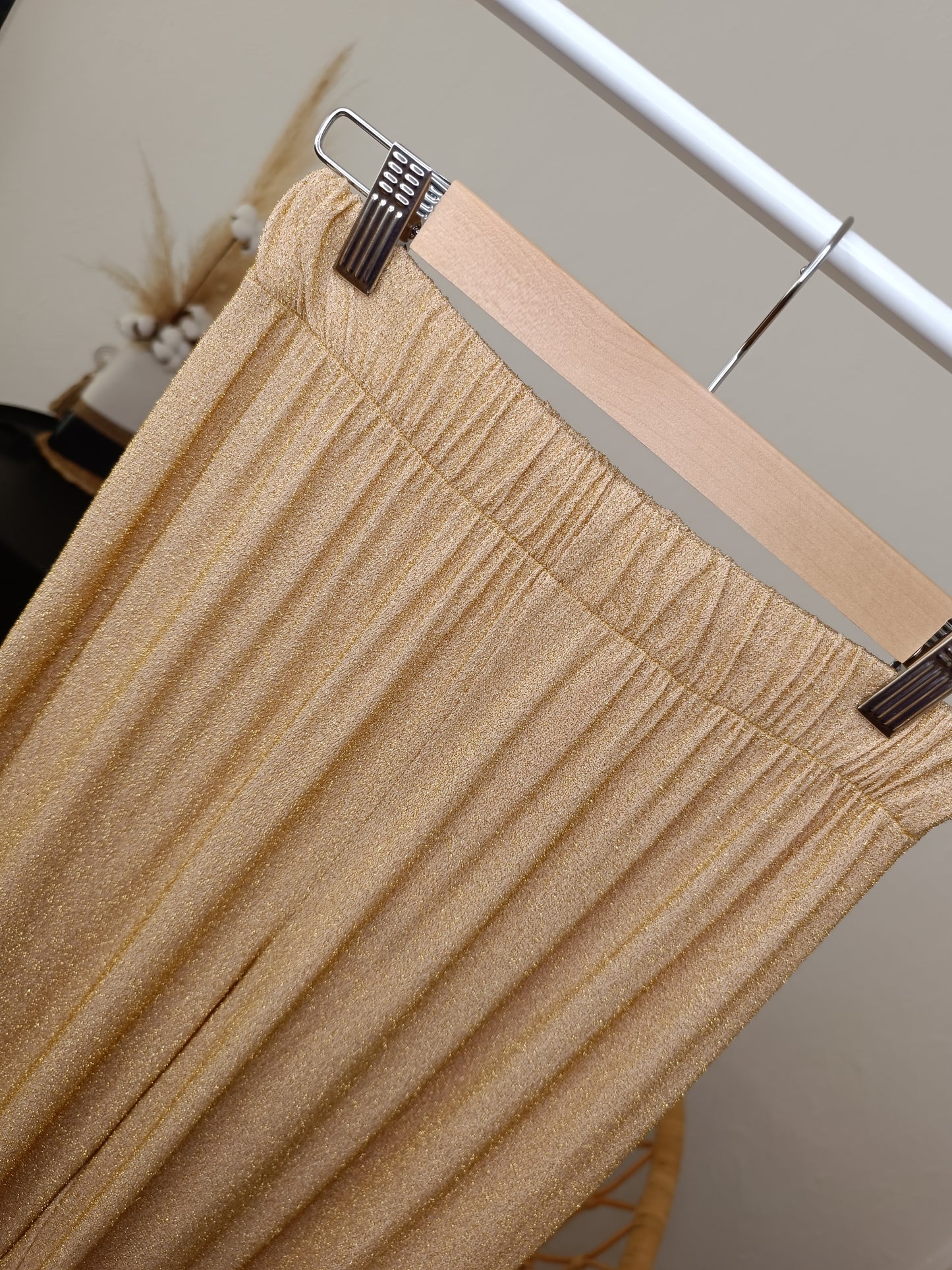 Pantalon fluide pailleté