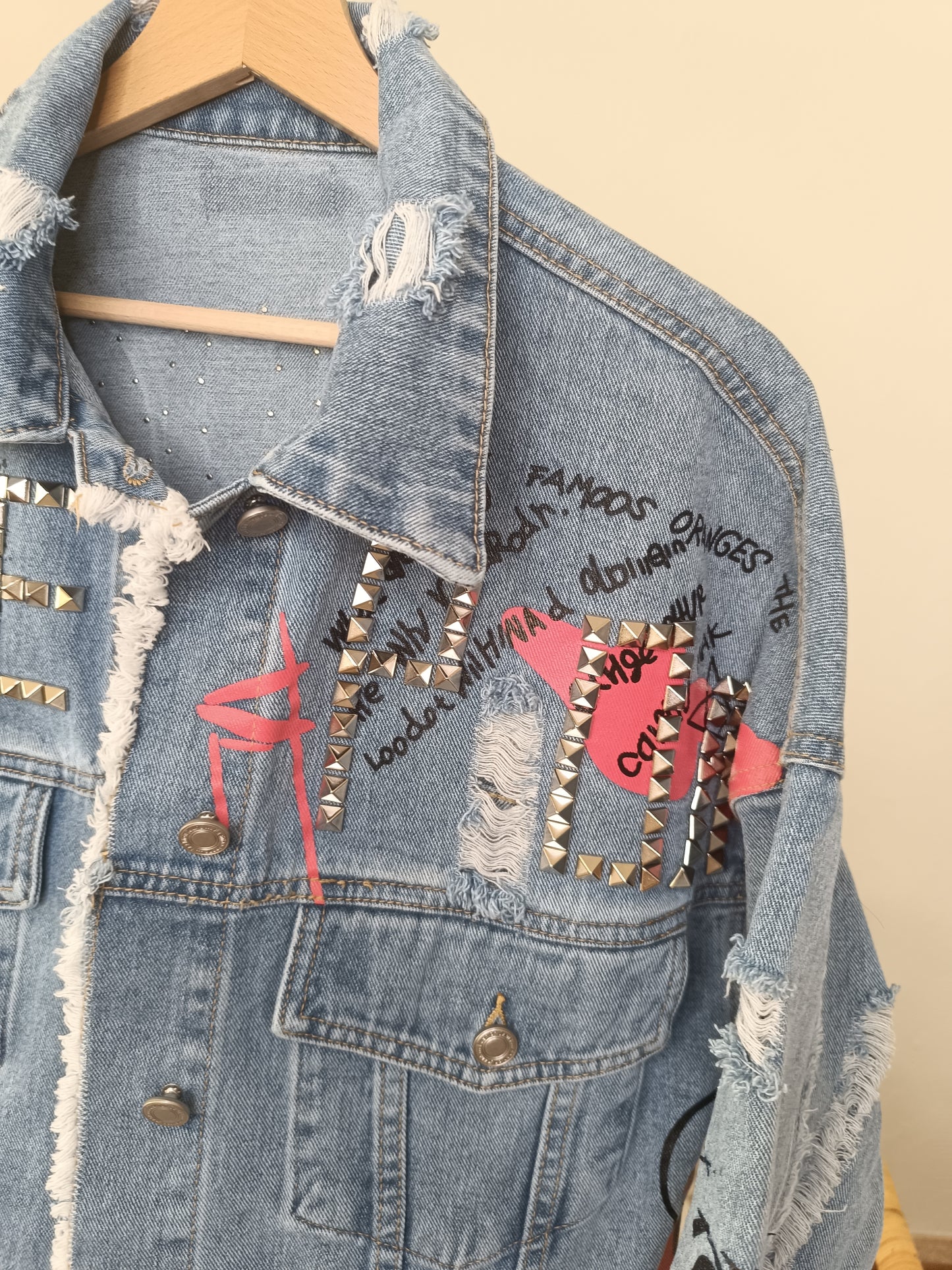 Veste en jean oversize