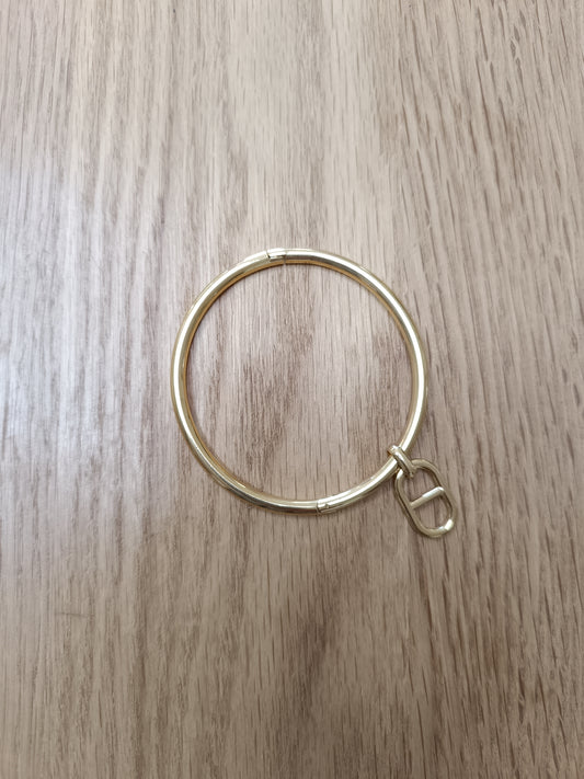 Bracelet jonc Marine gold