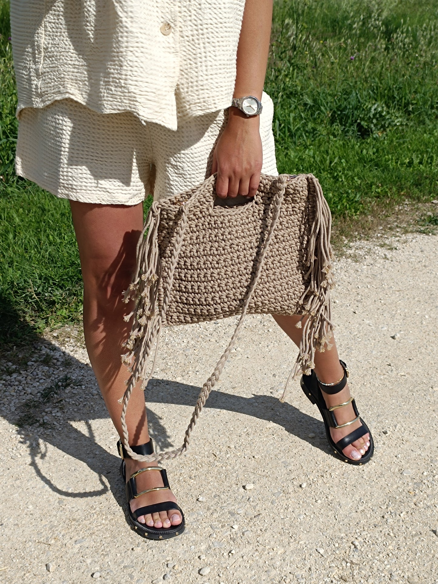 Sac Paloma taupe