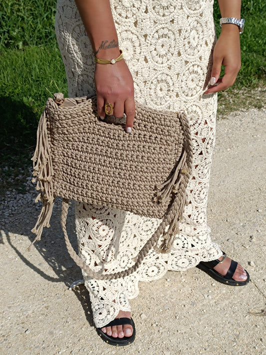 Sac Paloma taupe