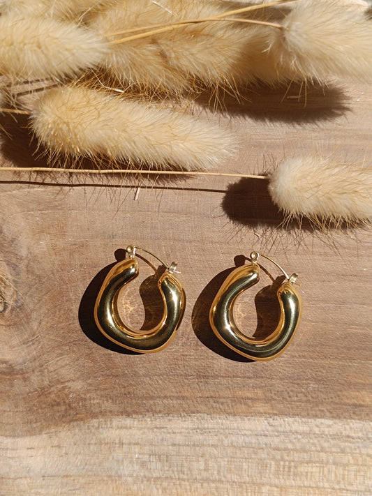 Boucles d'oreilles Tiana gold