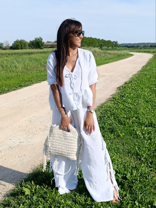 Ensemble Lily blanc