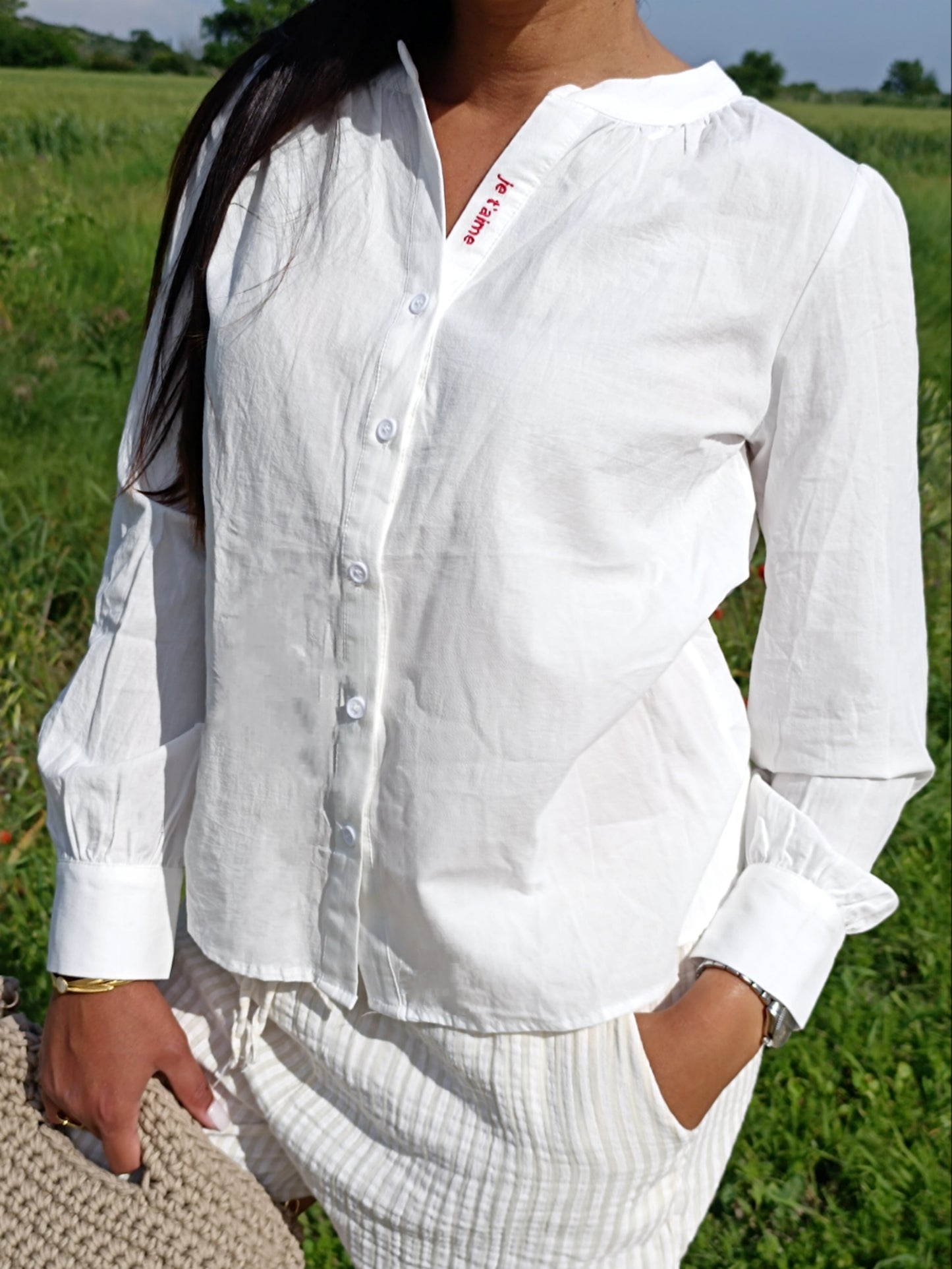 Chemise "Je t'aime"