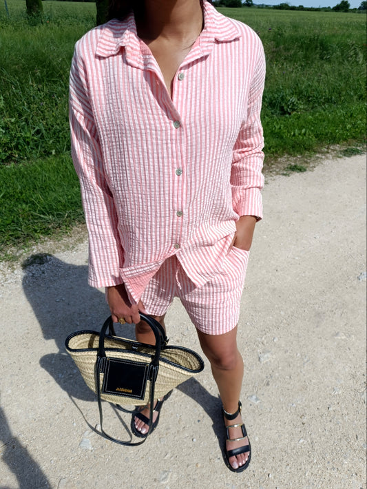 Ensemble Manoé rose