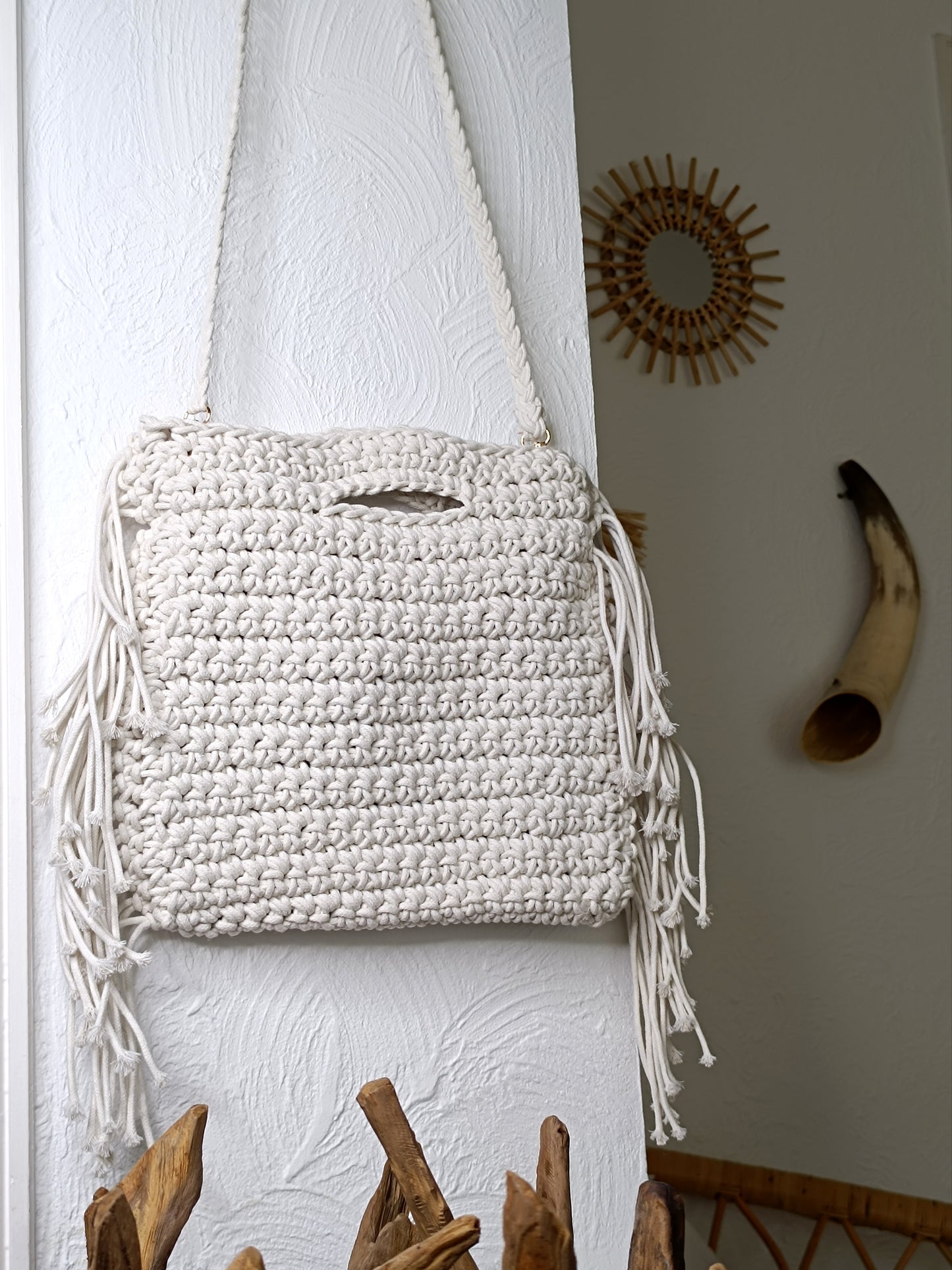Sac Paloma écru