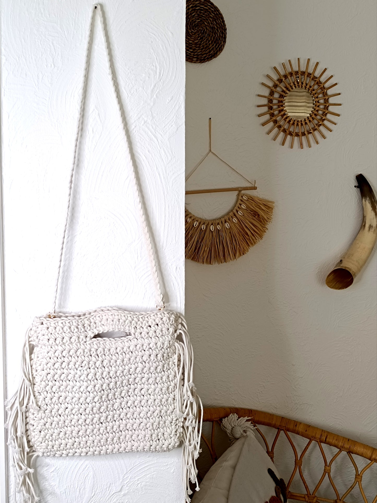 Sac Paloma écru