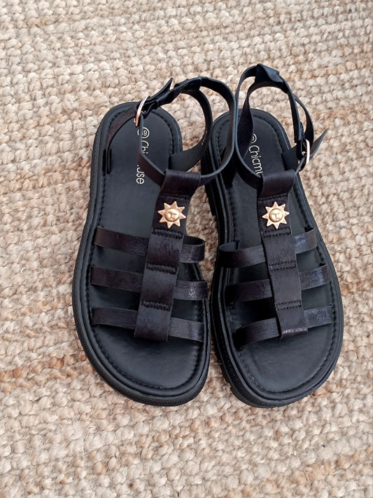 Sandales Ibiza Noire