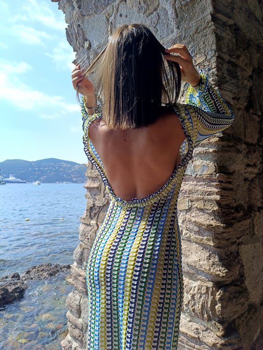 Robe Amaya Bleue